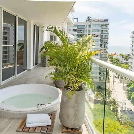 Dq1102 Hermoso Con Jacuzzi Priv Y Vista Increible - 10 Min Centro Historico Apartment *