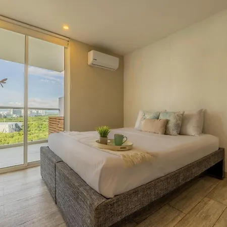 Dq1102 Hermoso Con Jacuzzi Priv Y Vista Increible - 10 Min Centro Historico Apartment Cartagena