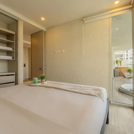 Dq1102 Hermoso Con Jacuzzi Priv Y Vista Increible - 10 Min Centro Historico Apartment Cartagena